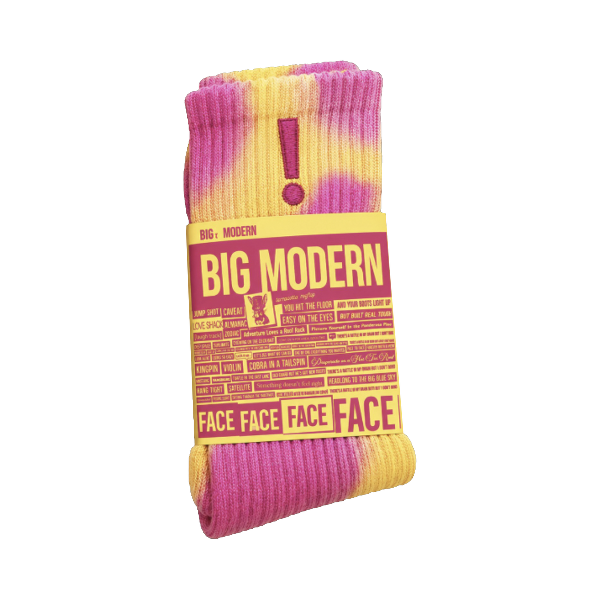 Big Modern! Tie Dye Socks