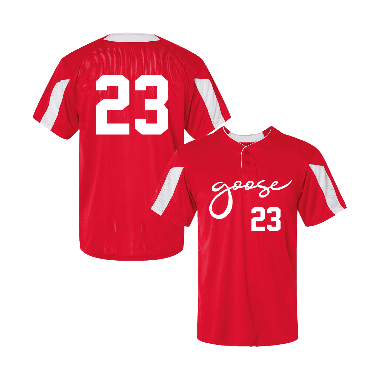 Script Logo Baseball Jersey