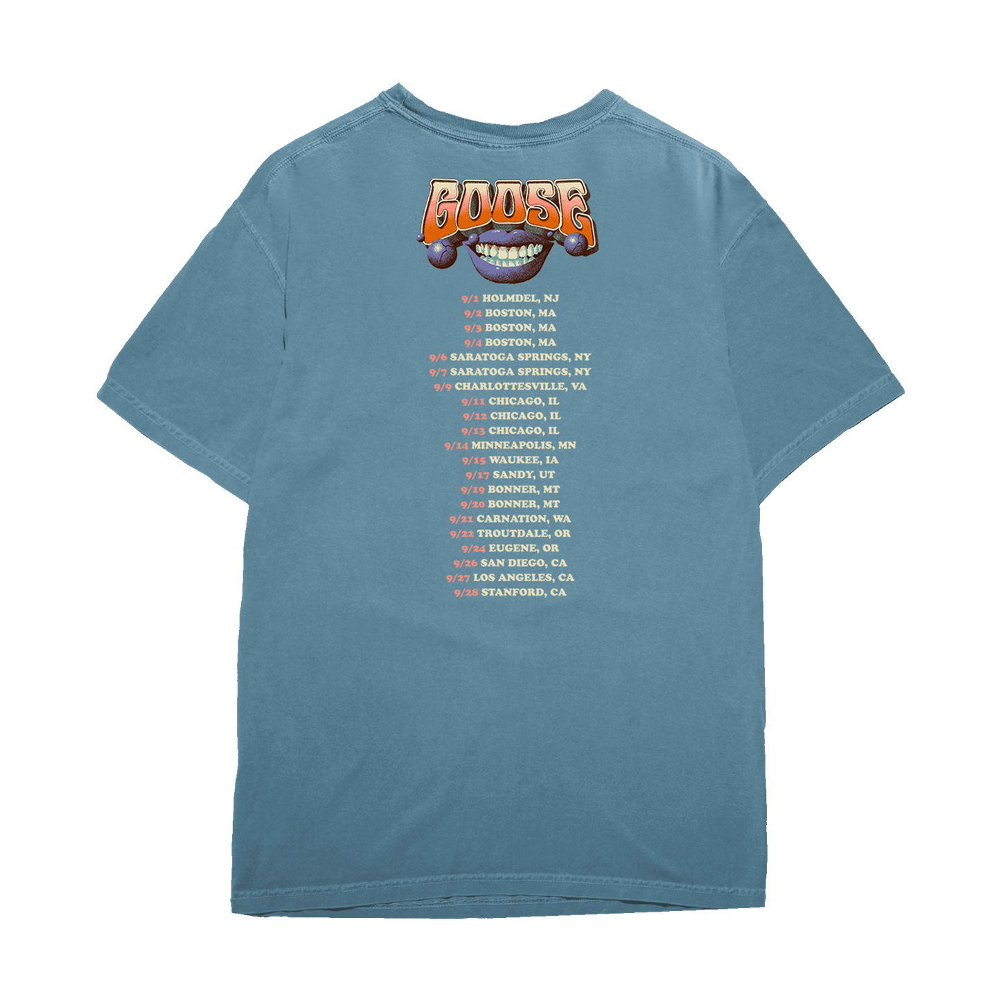 Flowermouth Tour Tee - September 2024