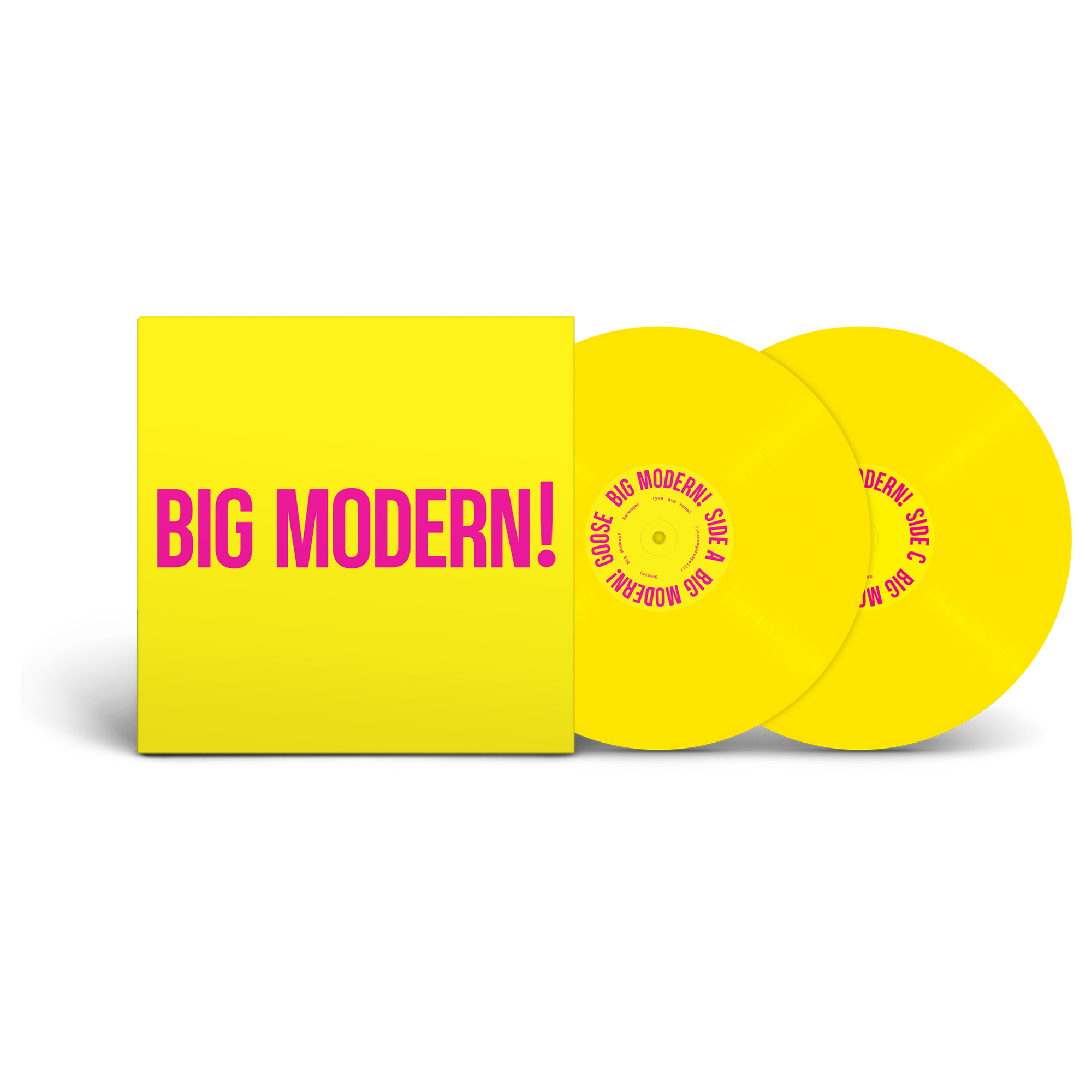 BIG MODERN! - "Big Dolphin" Yellow 2xLP