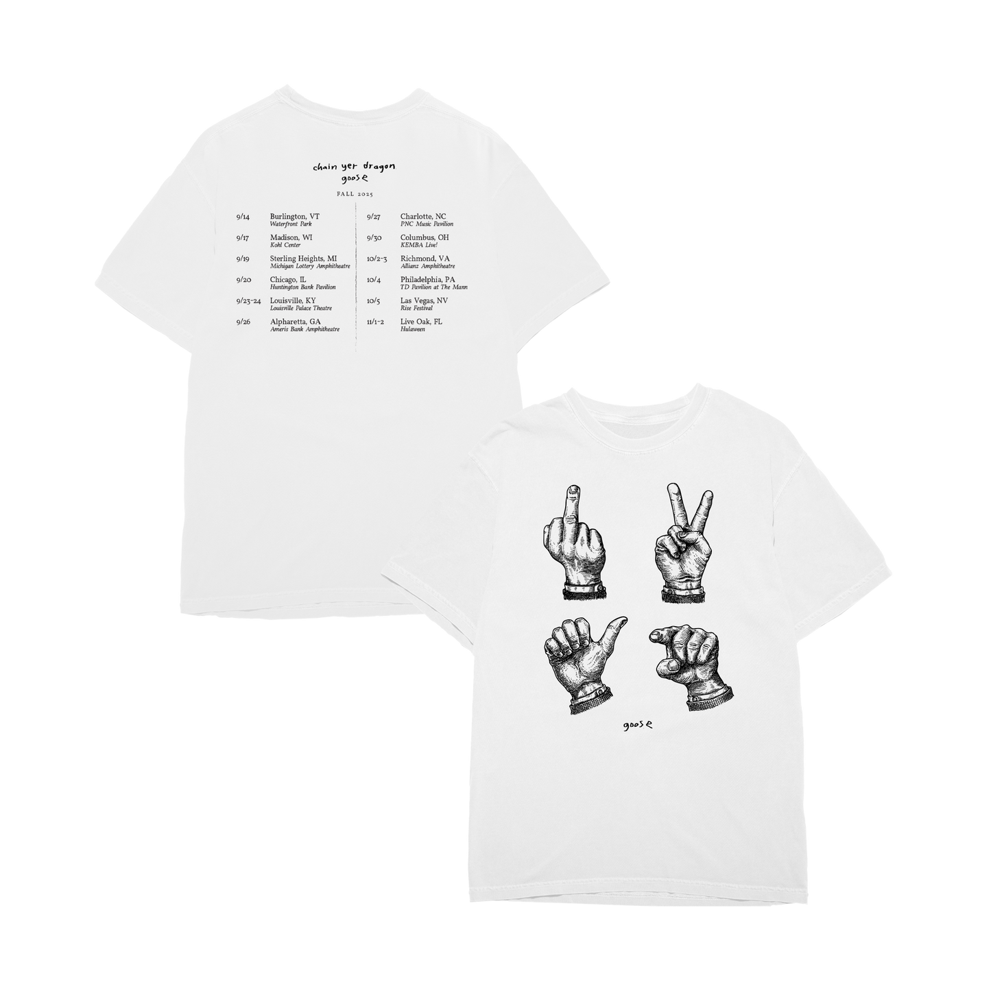 CYD Tour Tee - Fall 2025