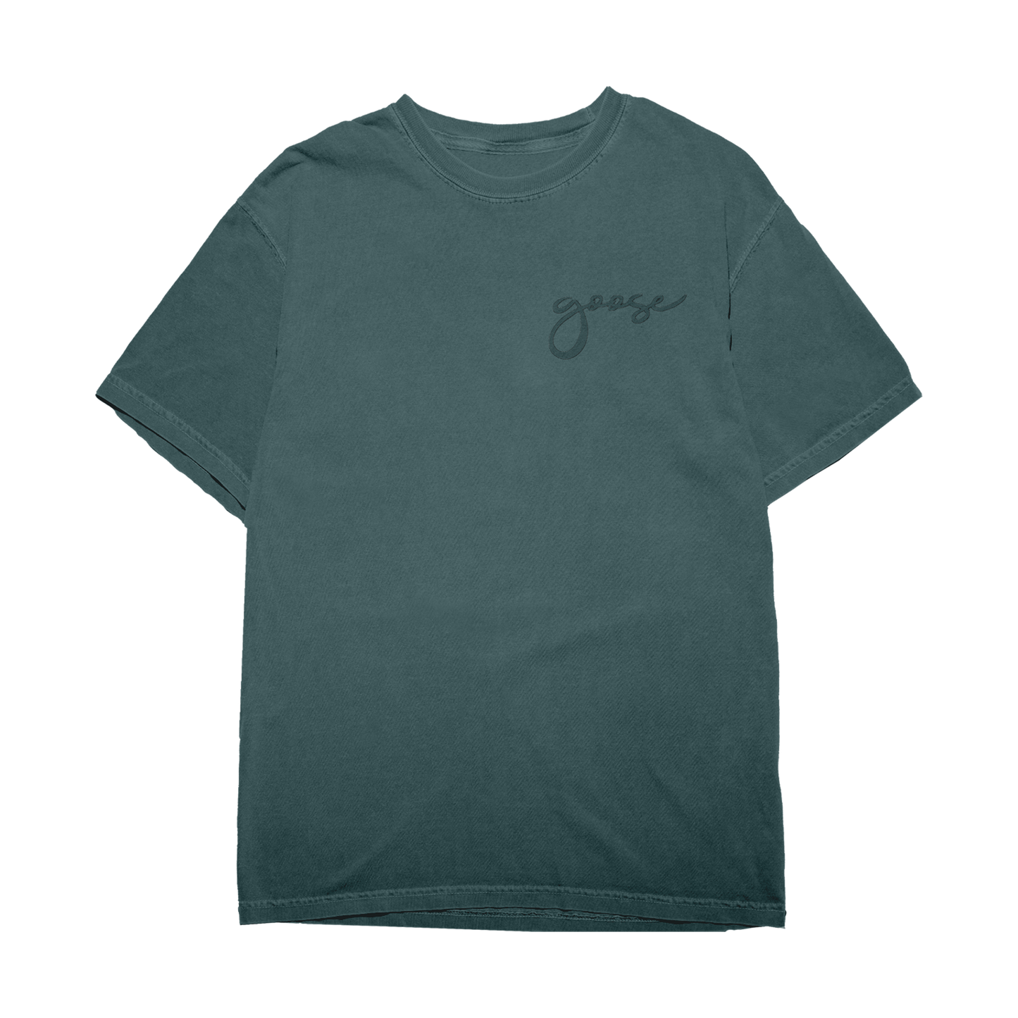 Embroidered Script Logo Tee