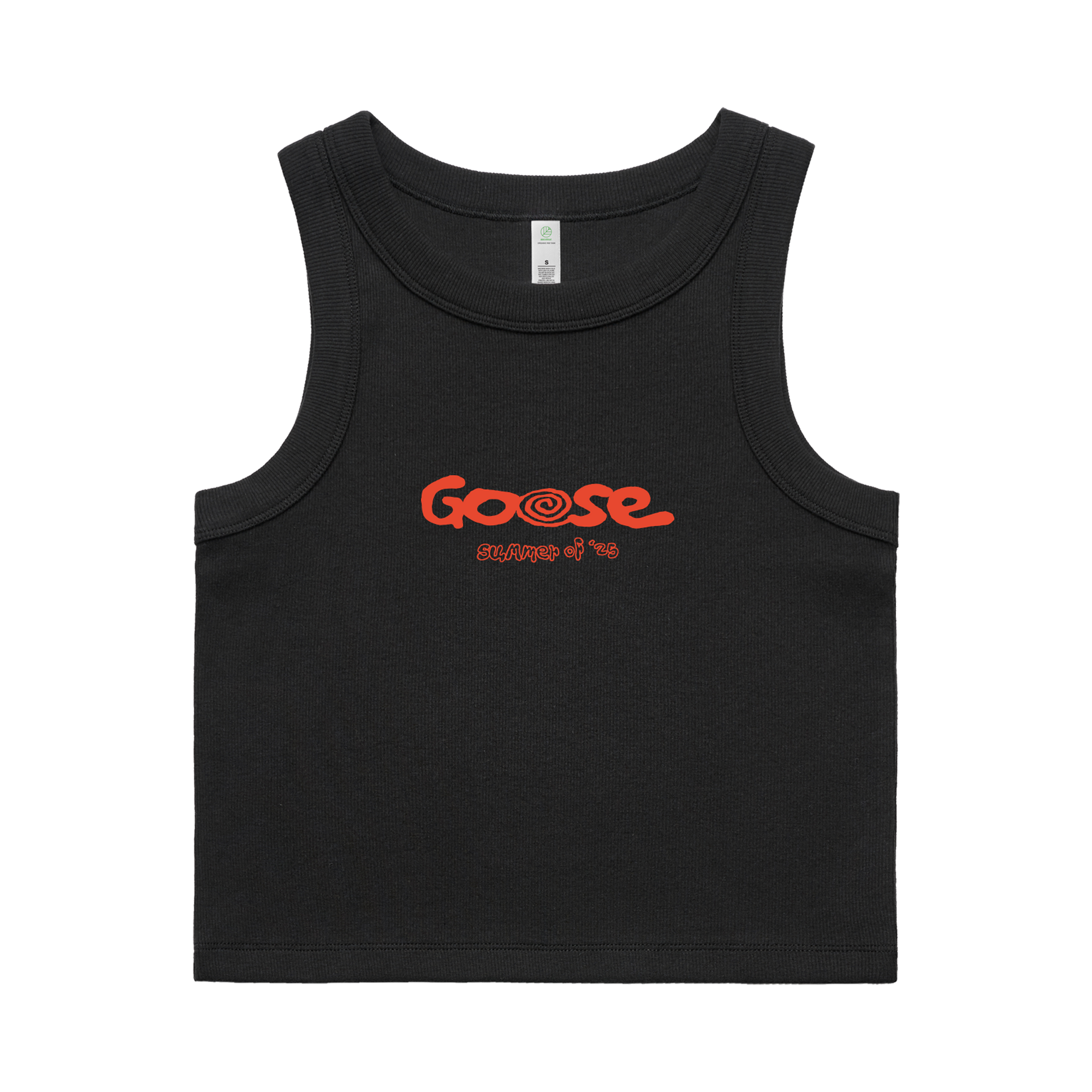 Swirl Summer Ladies Crop Tank