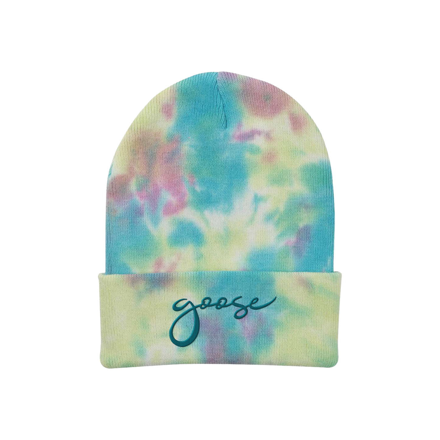 Script Logo Beanie - Tie Dye