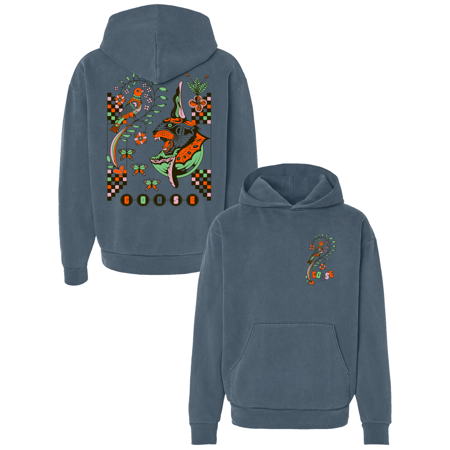 Tiger Bird Hoodie