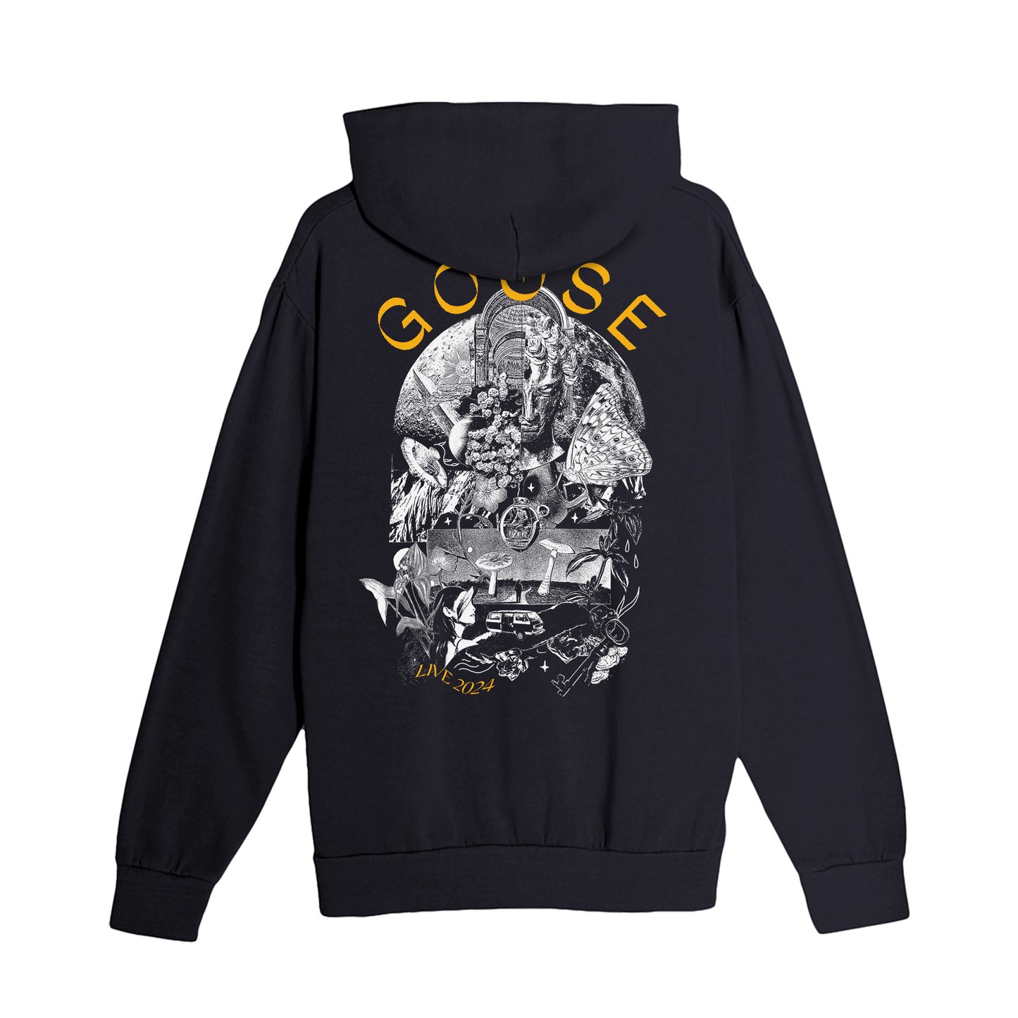 Collage Pullover Hoodie