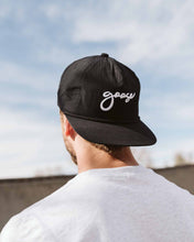 Load image into Gallery viewer, Script Logo Ripstop Hat - Black
