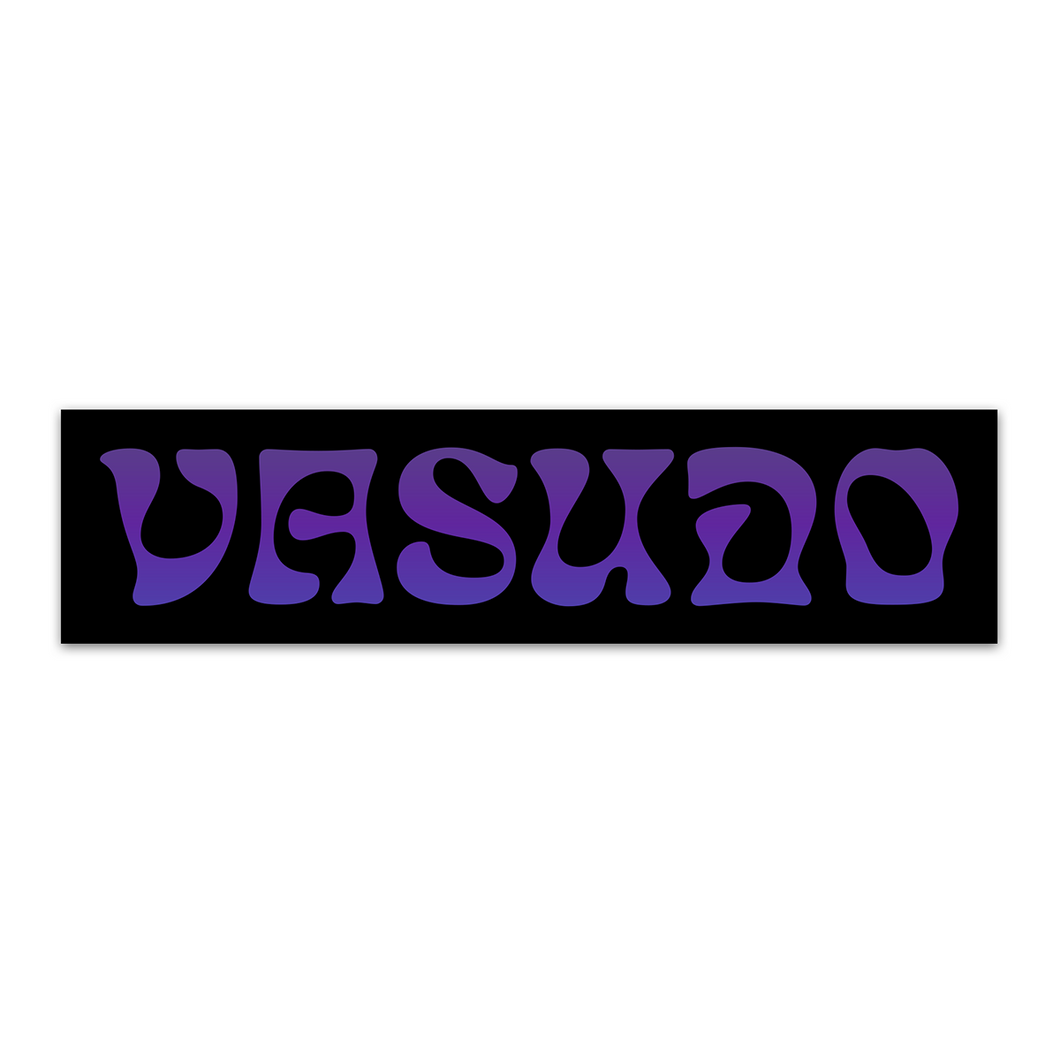 Vasudo Logo Sticker
